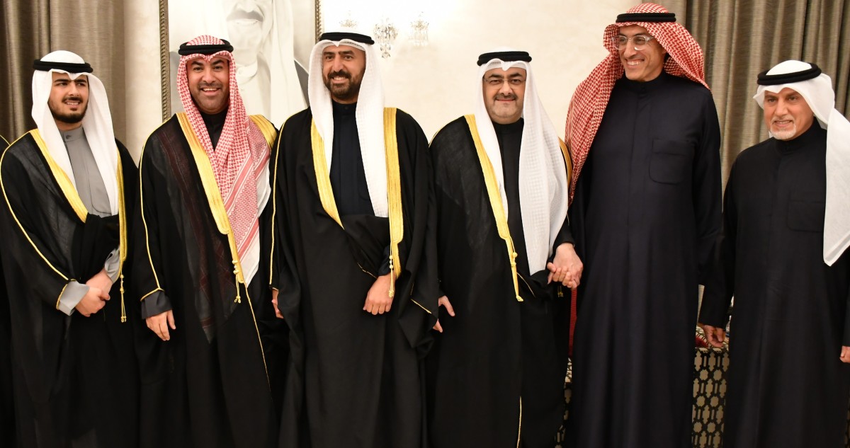 الأخوان عبدالله ومبارك سالم العلي استقبلا المباركين برمضان