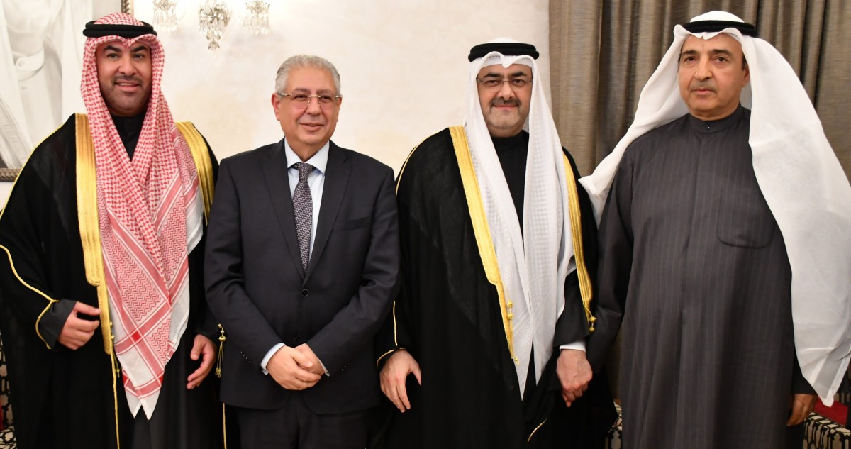 الأخوان عبدالله ومبارك سالم العلي استقبلا المباركين برمضان