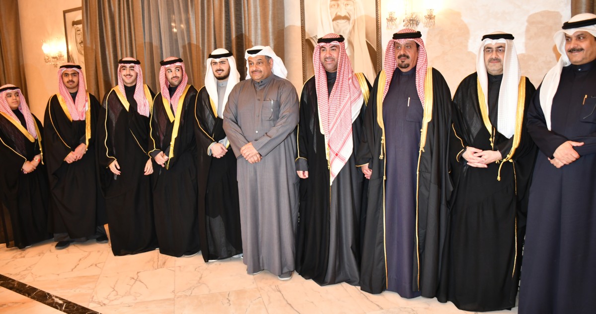 الأخوان عبدالله ومبارك سالم العلي استقبلا المباركين برمضان