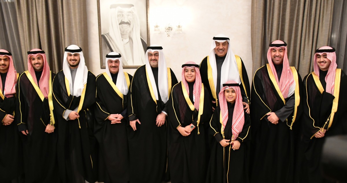 الأخوان عبدالله ومبارك سالم العلي استقبلا المباركين برمضان