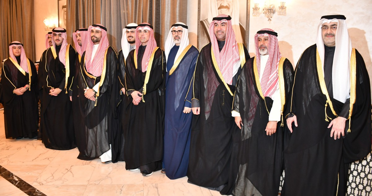 الأخوان عبدالله ومبارك سالم العلي استقبلا المباركين برمضان