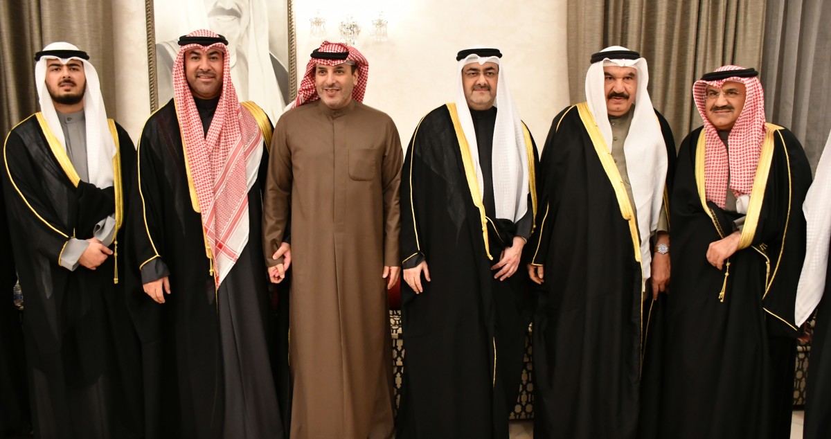 الأخوان عبدالله ومبارك سالم العلي استقبلا المباركين برمضان