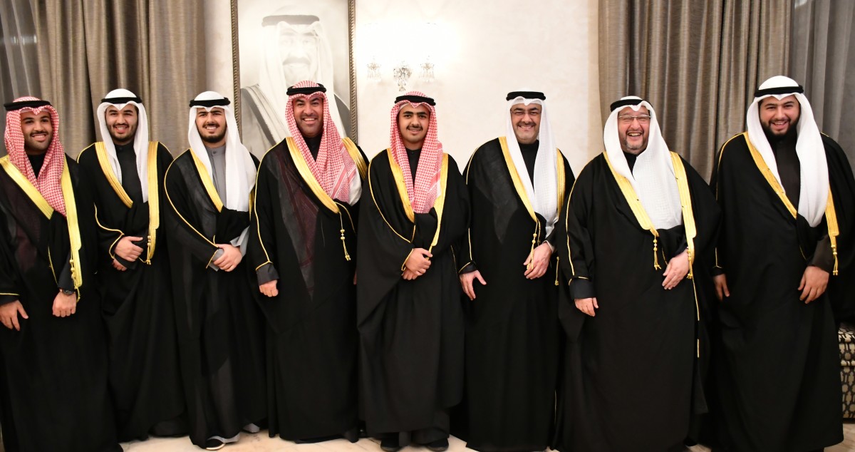 الأخوان عبدالله ومبارك سالم العلي استقبلا المباركين برمضان