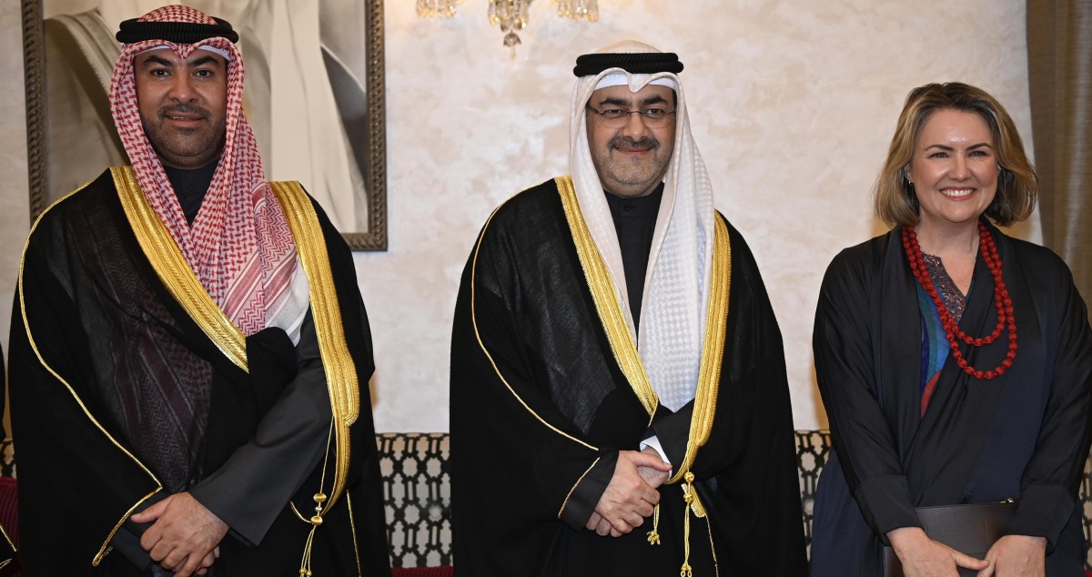 الأخوان عبدالله ومبارك سالم العلي استقبلا المباركين برمضان