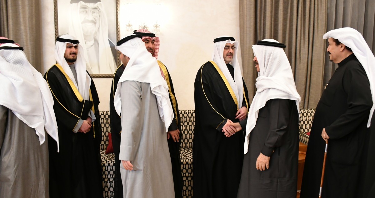 الأخوان عبدالله ومبارك سالم العلي استقبلا المباركين برمضان