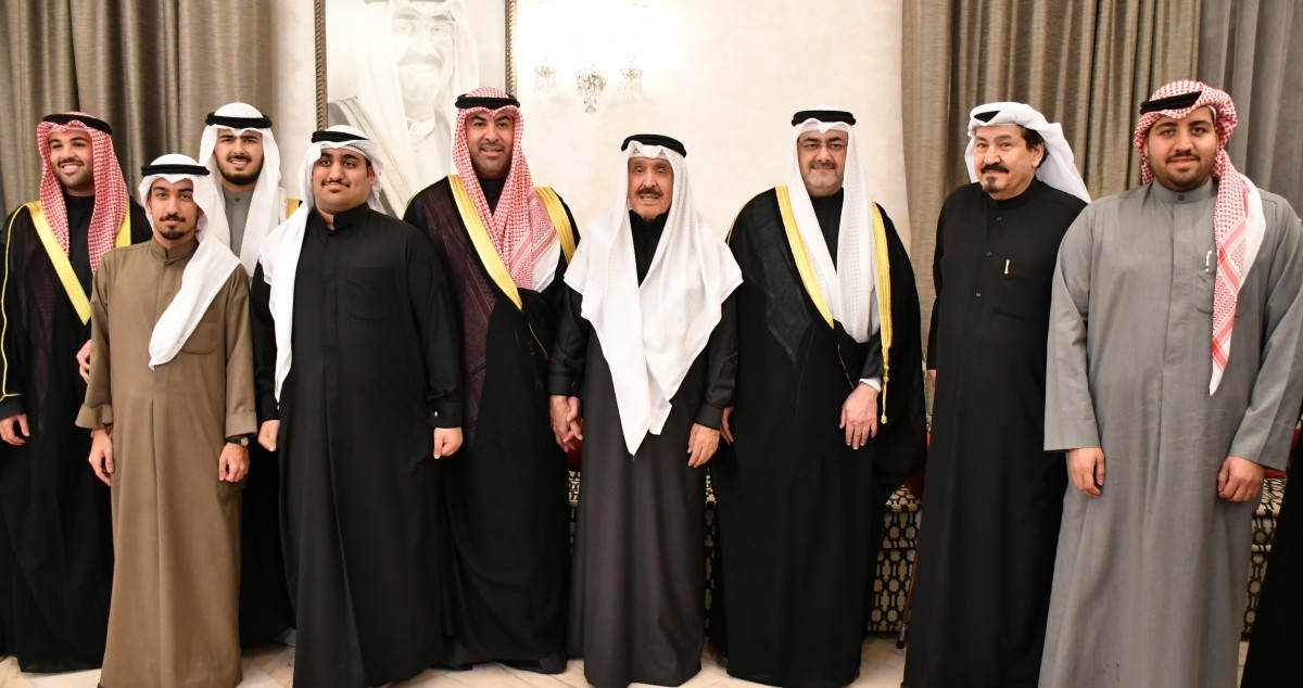 الأخوان عبدالله ومبارك سالم العلي استقبلا المباركين برمضان