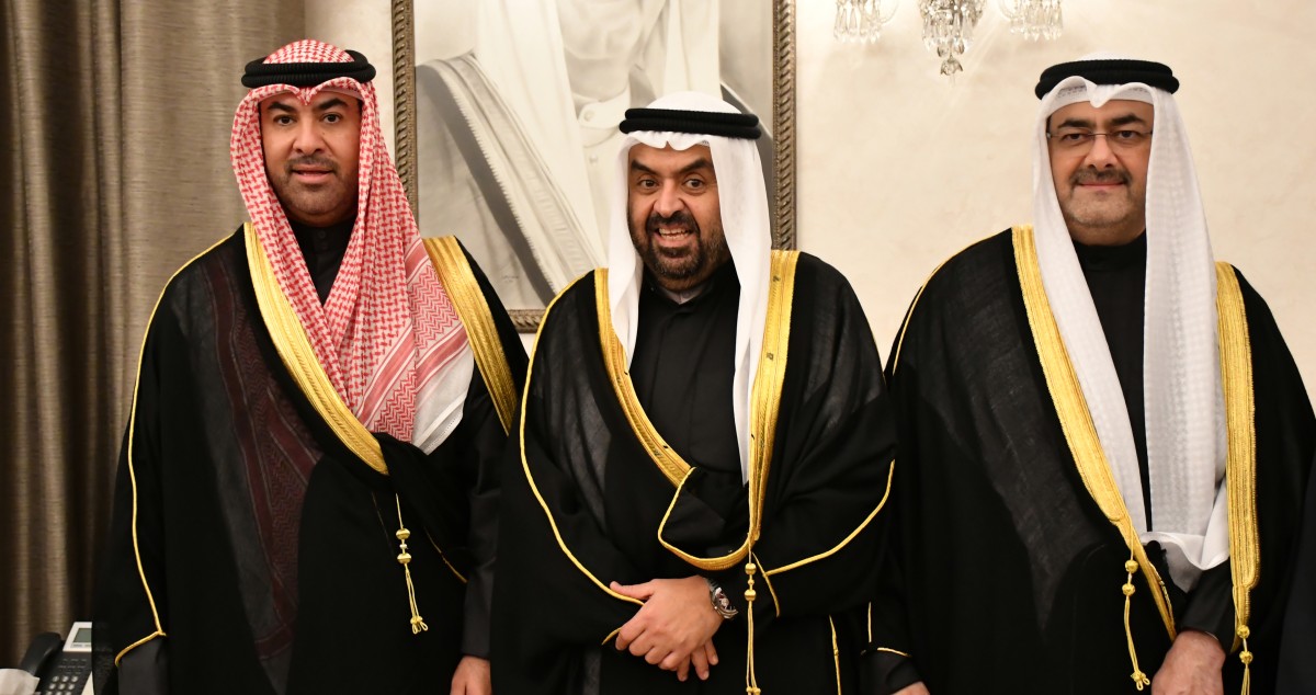 الأخوان عبدالله ومبارك سالم العلي استقبلا المباركين برمضان