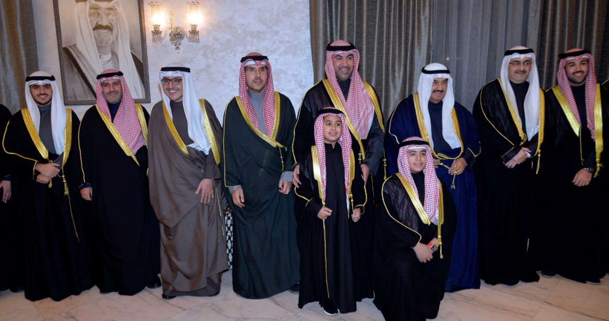 الأخوان عبدالله ومبارك سالم العلي استقبلا المباركين برمضان
