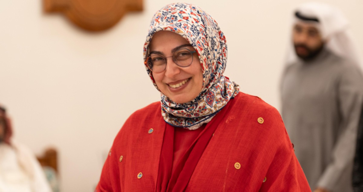 ديوان بوقماز استقبل المهنئين بالشهر