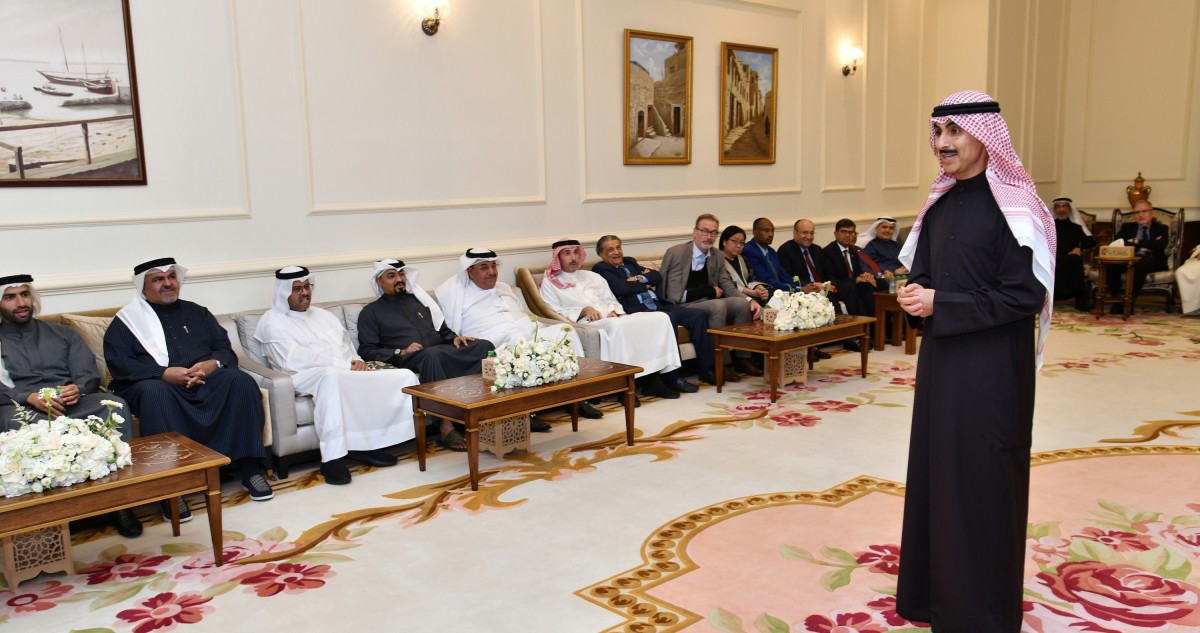 ثامر الجابر في غبقة السفارة بالبحرين : رمضان فرصة لترسيخ القيم الإنسانية