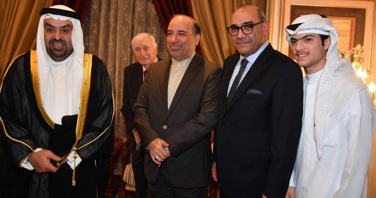 ديوانية سفارة العراق تحتضن لقاء محبة... رمضان يجمعنا