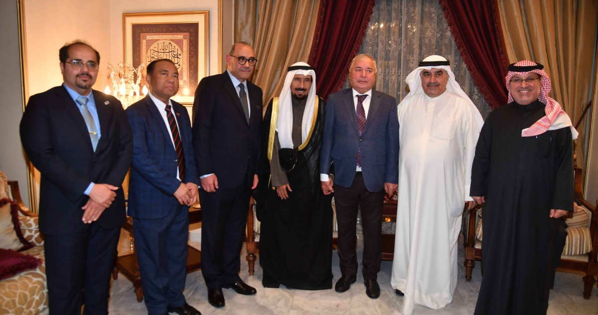 ديوانية سفارة العراق تحتضن لقاء محبة... رمضان يجمعنا