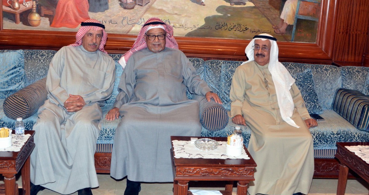 ديوان المعجل يستقبل المهنئين... عساكم من عواده