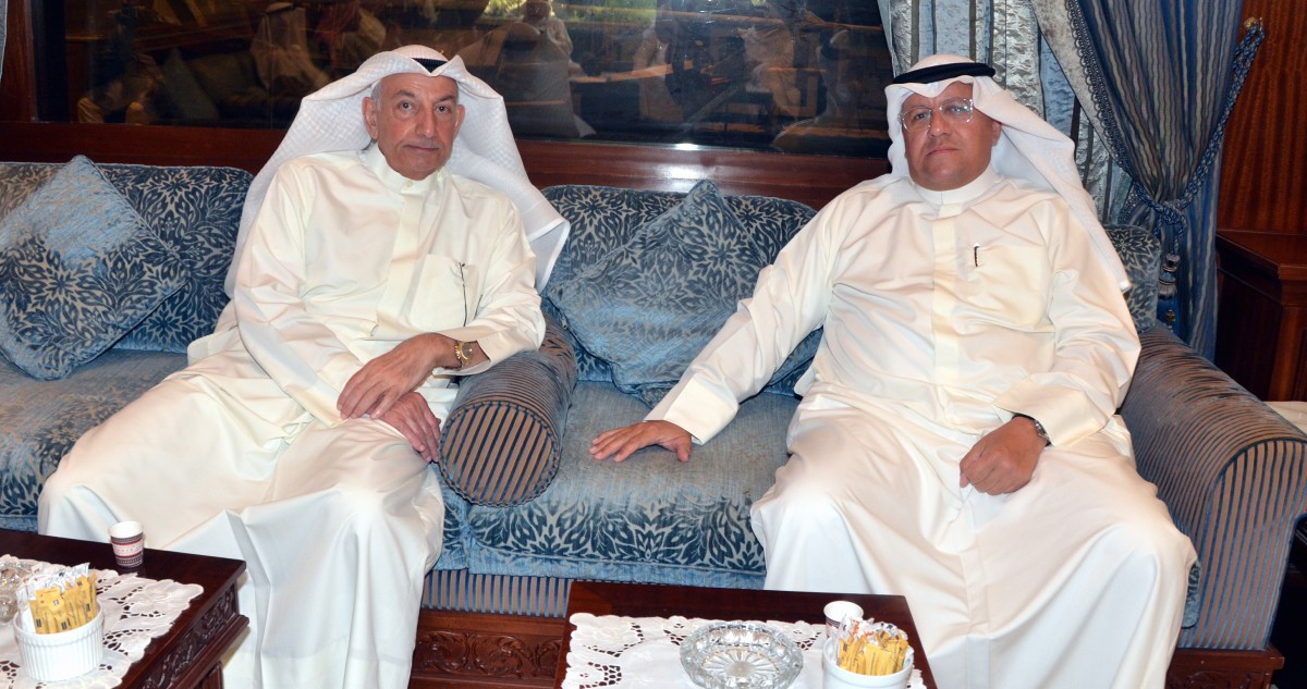 ديوان المعجل يستقبل المهنئين... عساكم من عواده