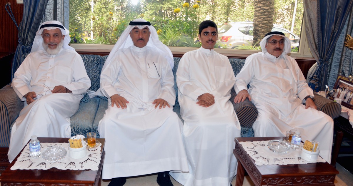 ديوان المعجل يستقبل المهنئين... عساكم من عواده