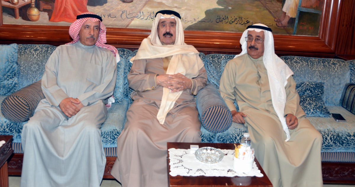 ديوان المعجل يستقبل المهنئين... عساكم من عواده