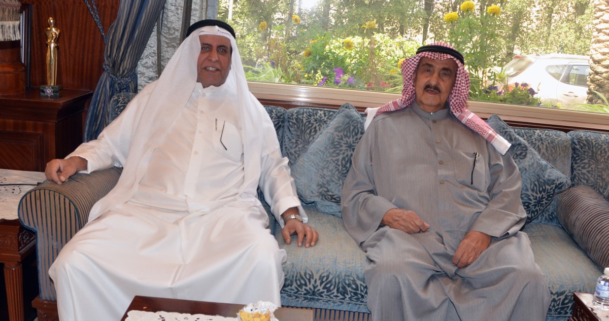 ديوان المعجل يستقبل المهنئين... عساكم من عواده