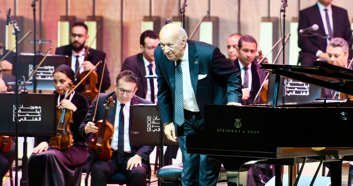 موسيقات عمر خيرت خاطبت الروح في 'ليلة عمر'