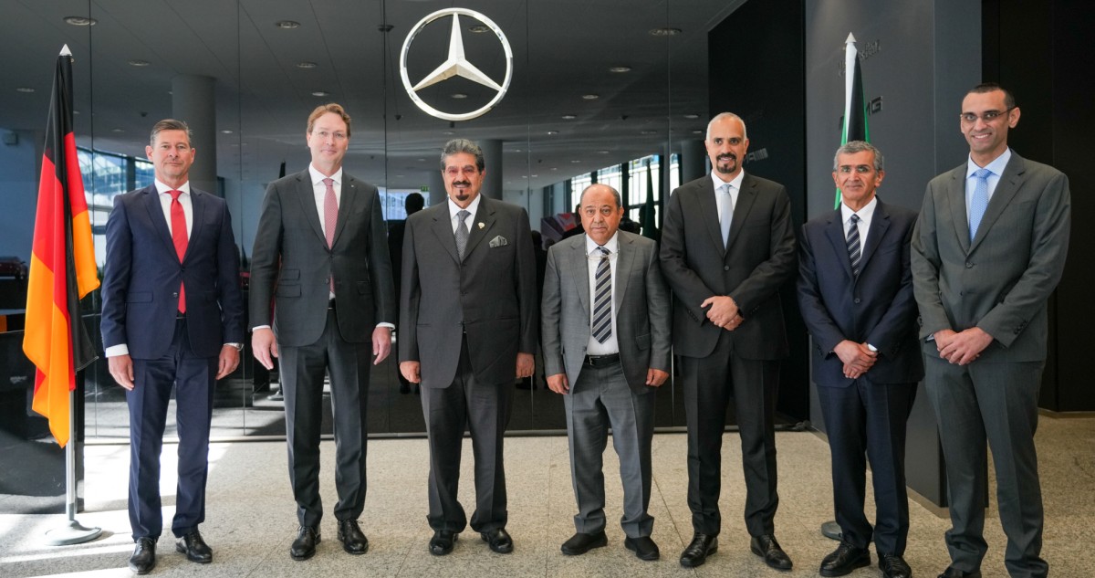 العبدالله: تعزيز الشراكة الستراتيجية مع 'مرسيدس بنز'