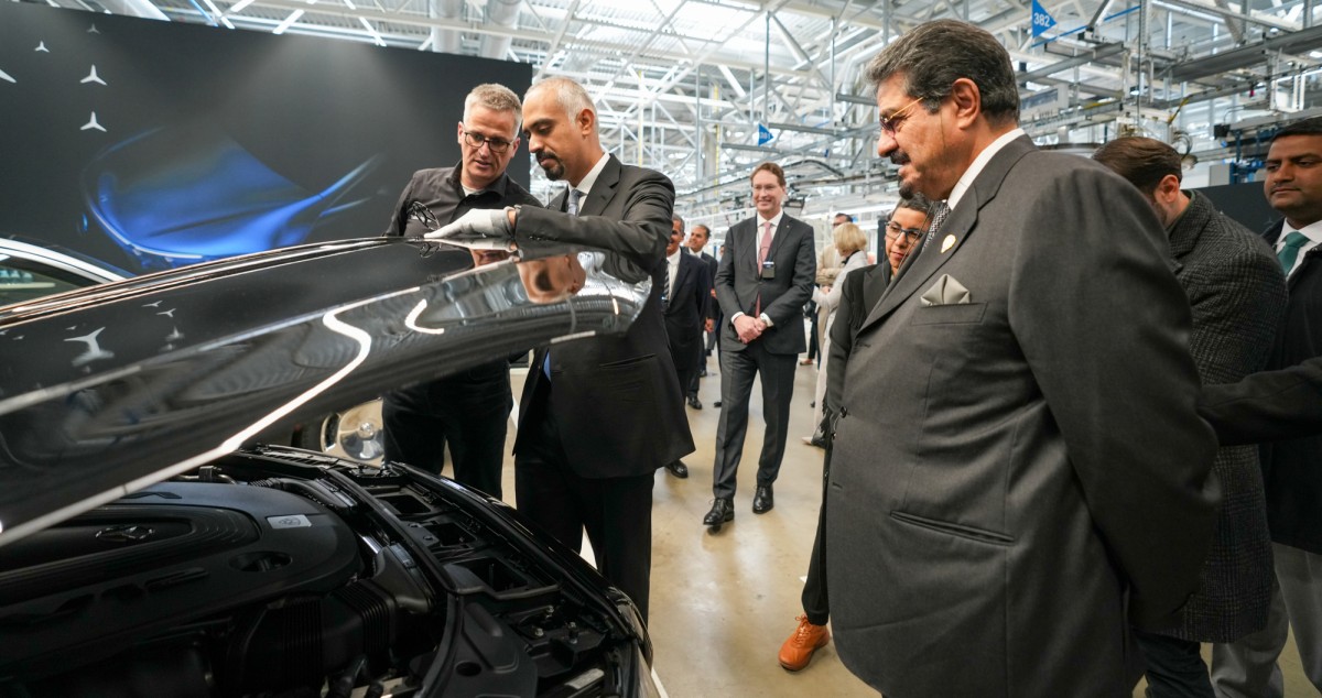 العبدالله: تعزيز الشراكة الستراتيجية مع 'مرسيدس بنز'