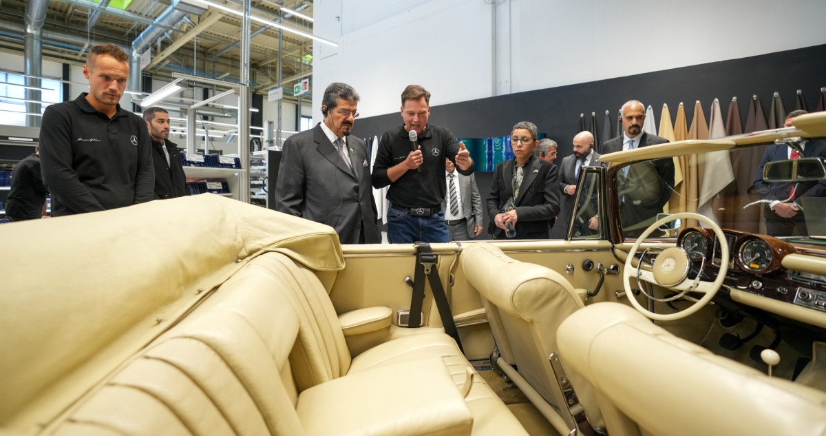 العبدالله: تعزيز الشراكة الستراتيجية مع 'مرسيدس بنز'