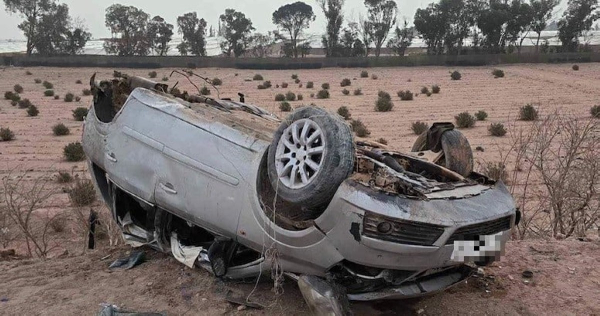 خرجت من السيارة بعد تحطمها وتركت طفلتها تواجه الموت