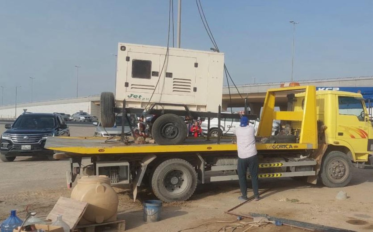 البلدية: رفع عربات متنقلة مخالِفة ومولدات كهربائية في 'أم الهيمان'