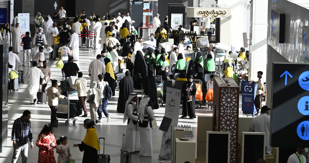 طلائع الحجاج وصلت إلى الأراضي المقدسة... 55 رحلة ذهاباً وإياباً