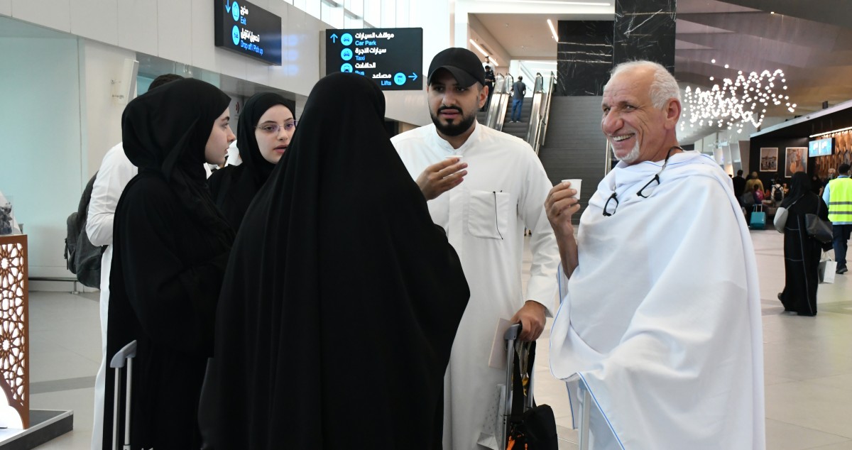 طلائع الحجاج وصلت إلى الأراضي المقدسة... 55 رحلة ذهاباً وإياباً