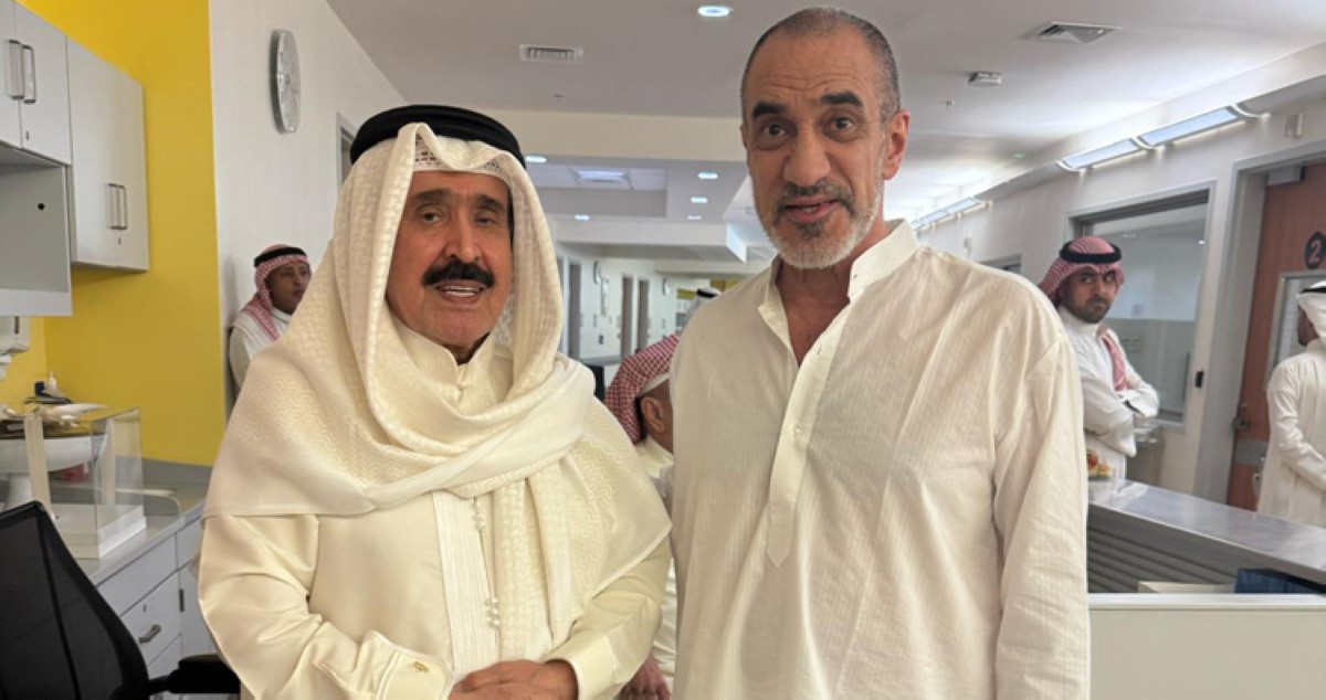 اليوسف استقبل العميد رئيس التحرير ويطمئن الجميع على صحته