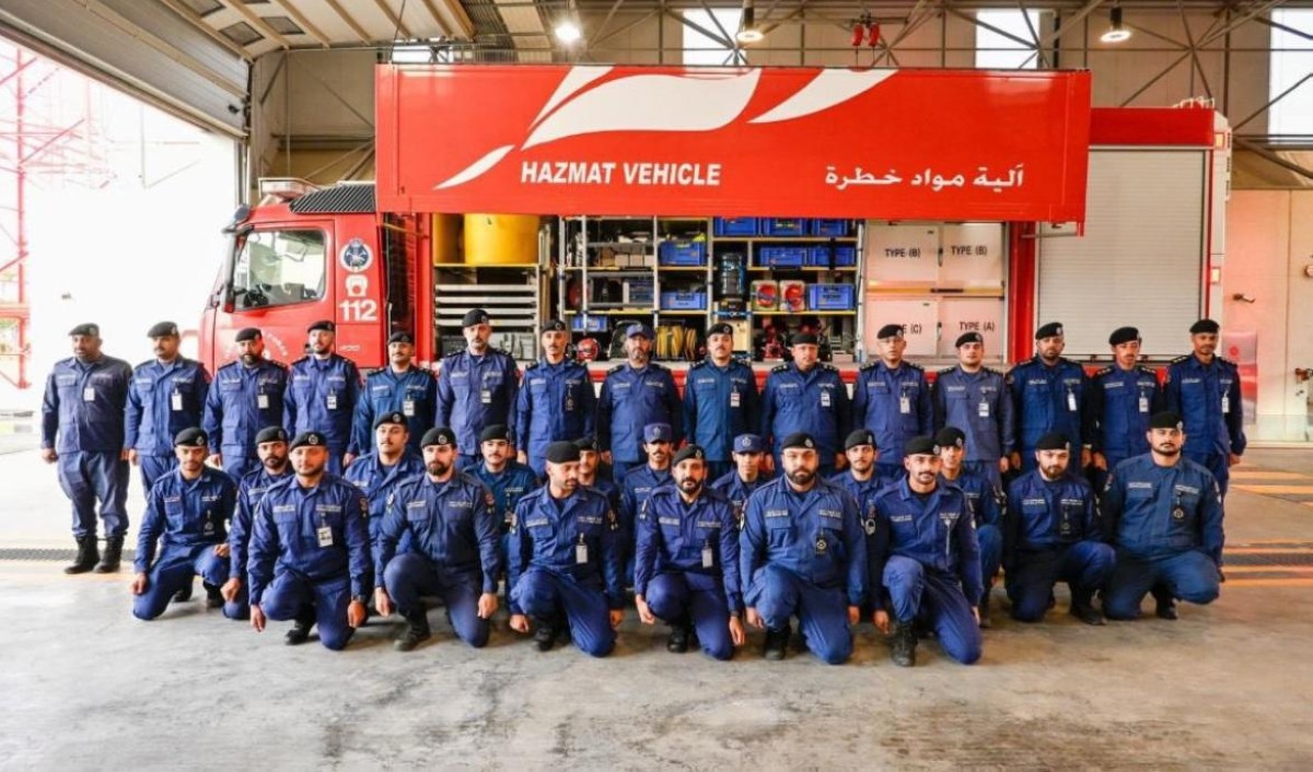 رئيس 'الإطفاء': ضرورة الاستمرار في التطوير لمواكبة التحديات المتزايدة في 'المواد عالية الخطورة'