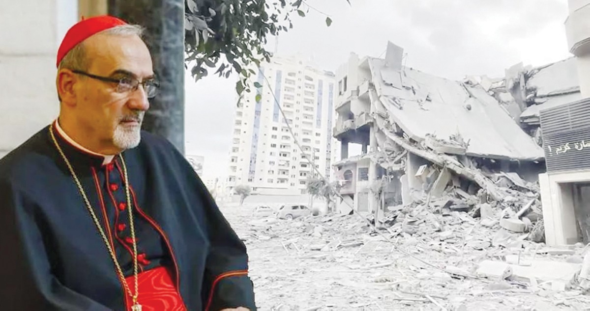 الكاردينال بيتسابالا: نشكر الكويت قيادةً وشعباً على جهودها  ودعمها أهل غزة في محنتهم