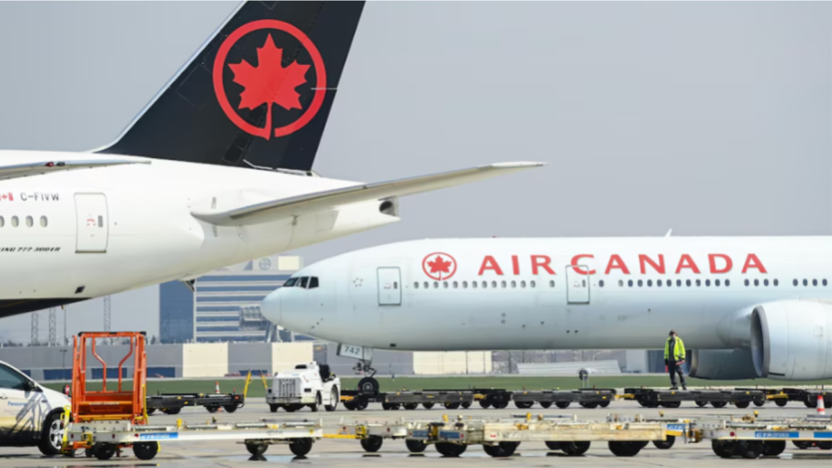 الخطوط الجوية الكندية تعلق جميع رحلاتها