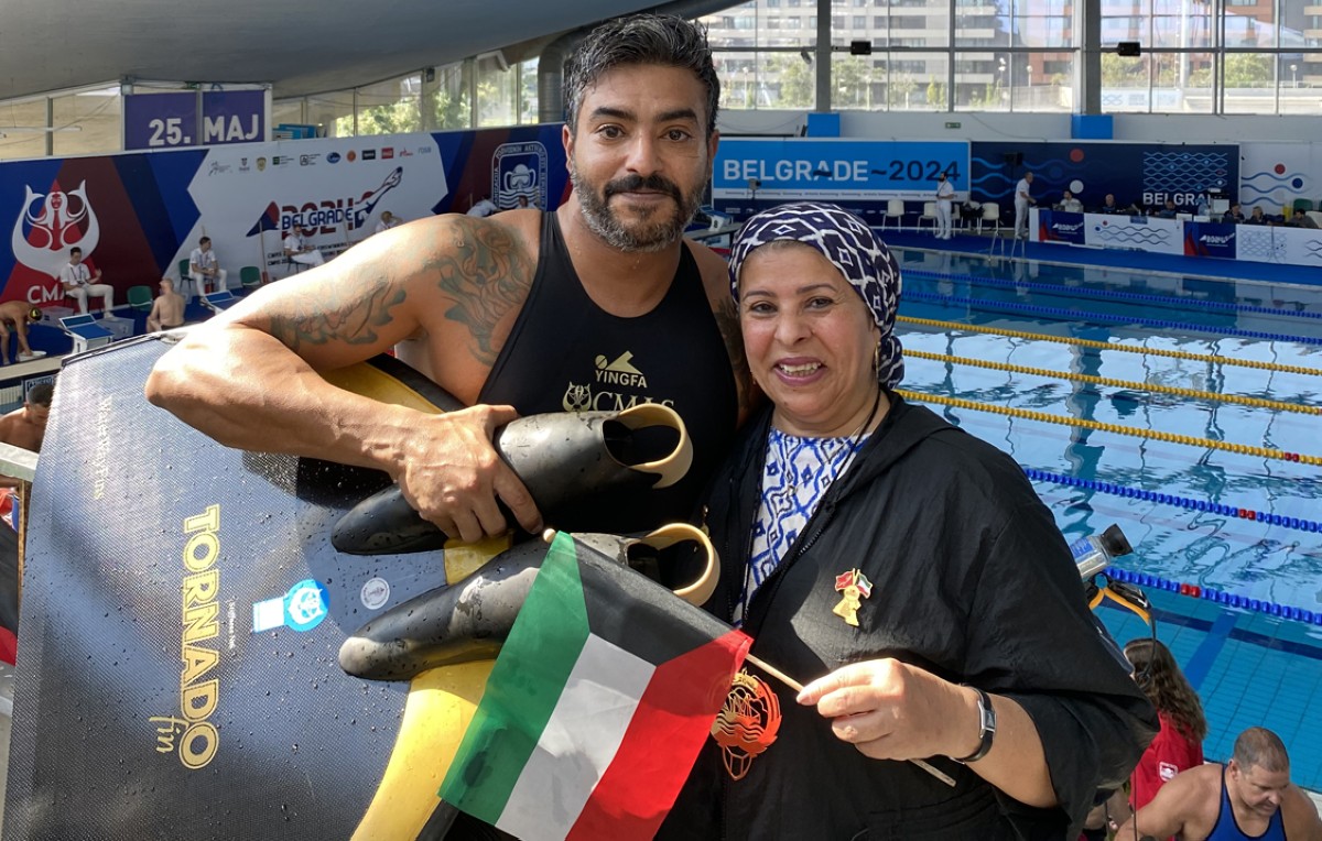 رعاية أم ومثابرة ابن: بزوغ نجم 'بطل' خُلق من أجل الماء