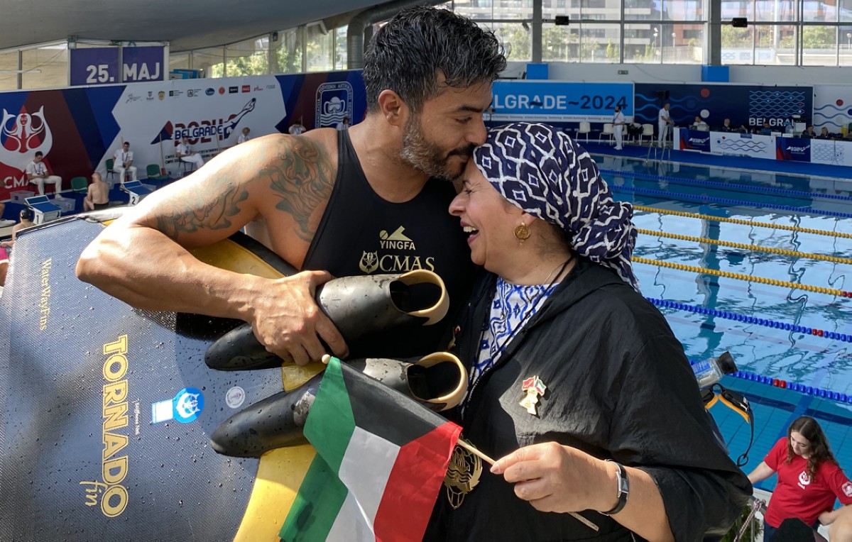 رعاية أم ومثابرة ابن: بزوغ نجم 'بطل' خُلق من أجل الماء