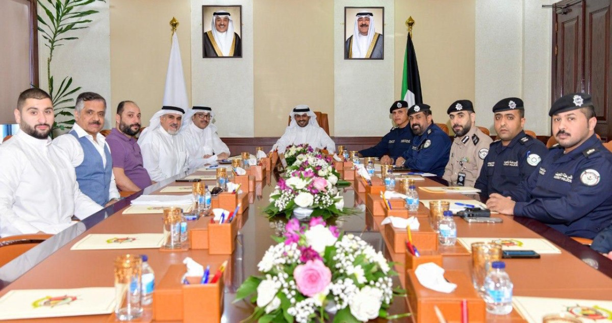 محافظ مبارك الكبير ترأس اجتماعاً لمعالجة الاختناقات المرورية