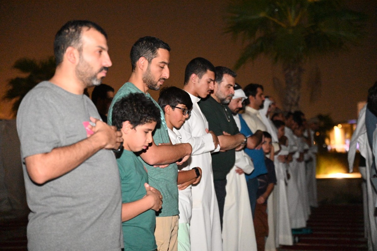 مساجد الكويت أحيت صلاة الخسوف