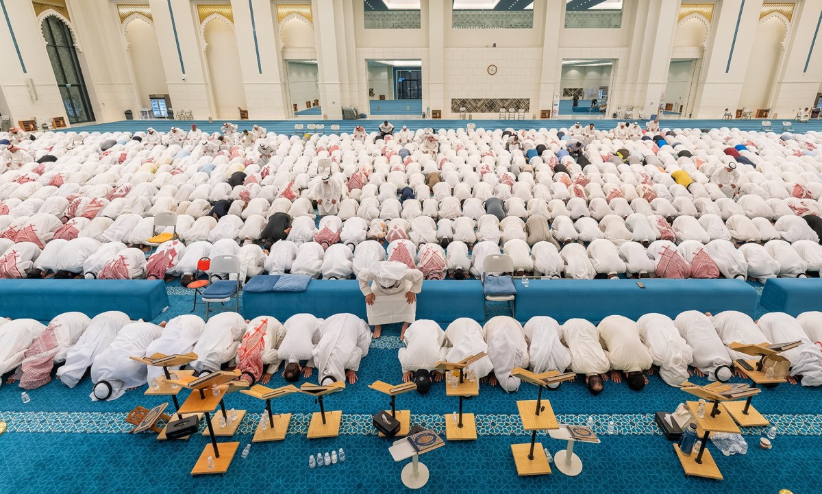 مساجد الكويت أحيت صلاة الخسوف