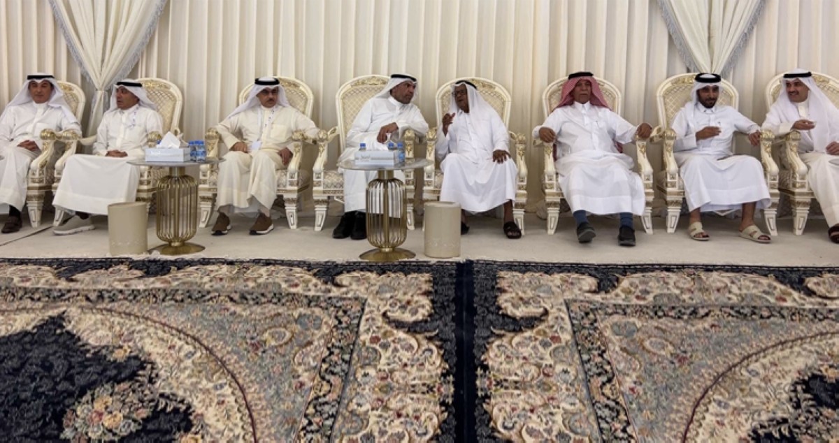 اليحيا قدّم واجب العزاء لأسرة الشهيد القطري