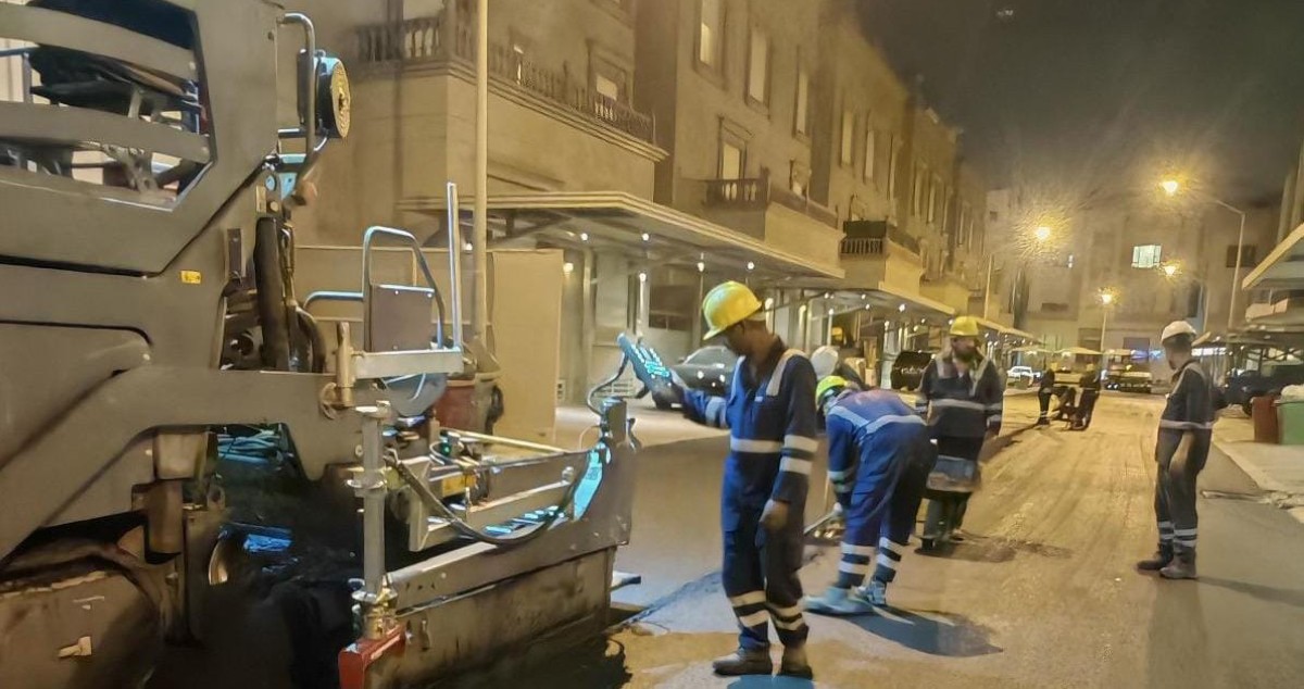 'الأشغال': صيانة جذرية للطرق في المسايل و'أبو فطيرة'