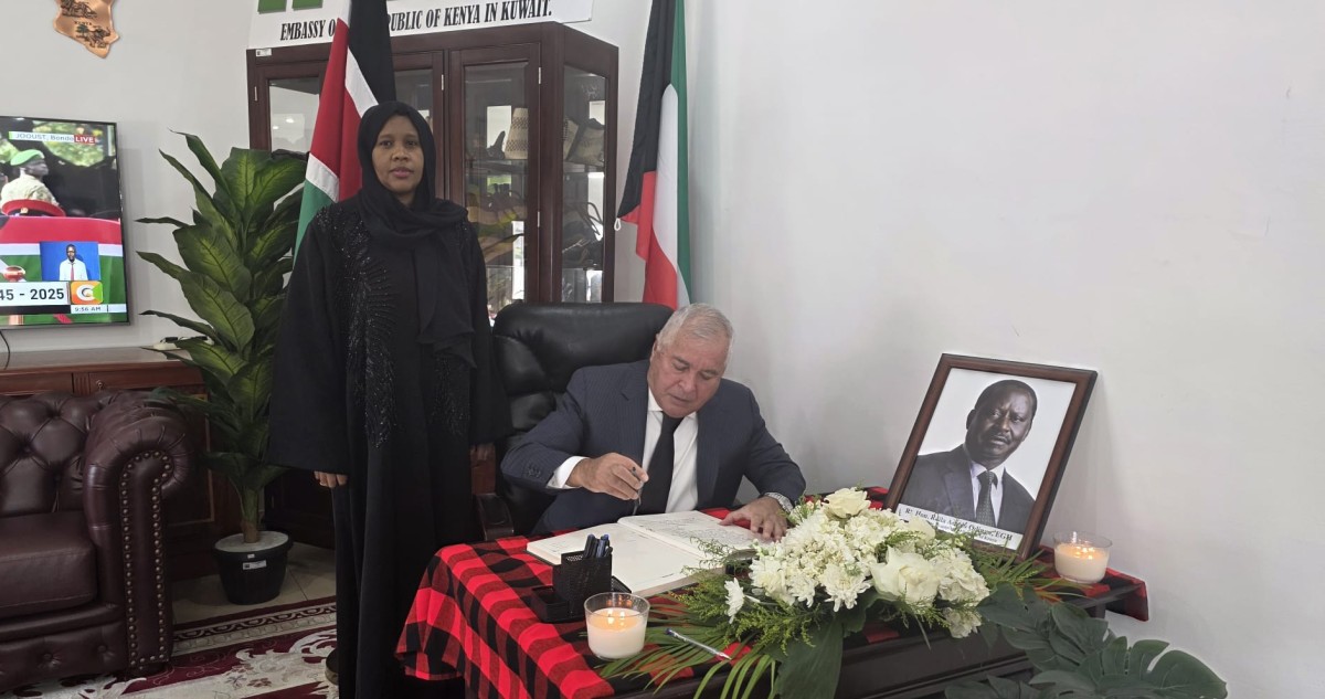 سفارة كينيا استقبلت المعزين بوفاة أودينغا: فقدنا زعيماً أفريقياً كبيراً