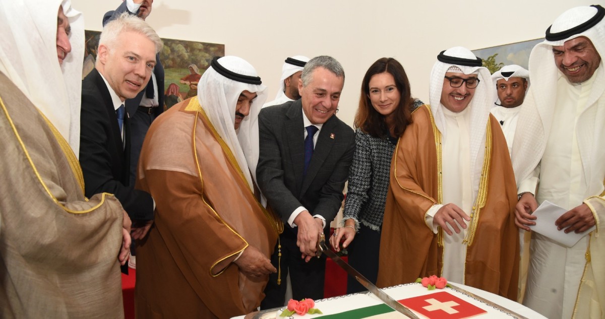 المحمد: سويسرا نموذج سياسي وأخلاقي ومالي وليست مجرد شريك اقتصادي
