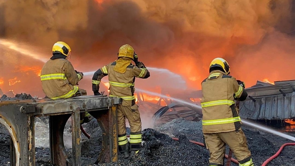 الغريب لـ 'السياسة ': الإطفاء سيطرت على حريق أمغرة بكل كفاءة