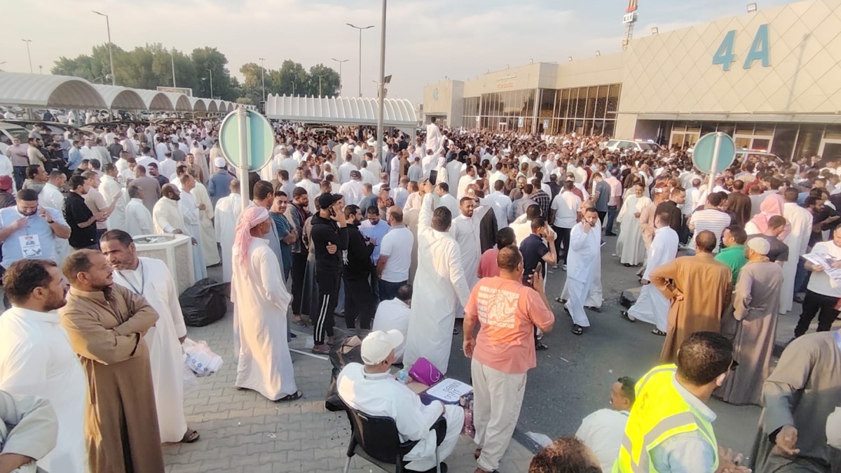 انطلاق عملية تصويت الجالية المصرية في الكويت بانتخابات مجلس النواب