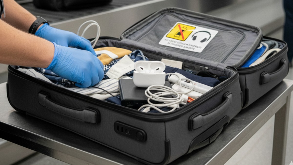شركات طيران تحظُر حمل سماعات 'إيربودز' داخل حقائب &rlm;السفر