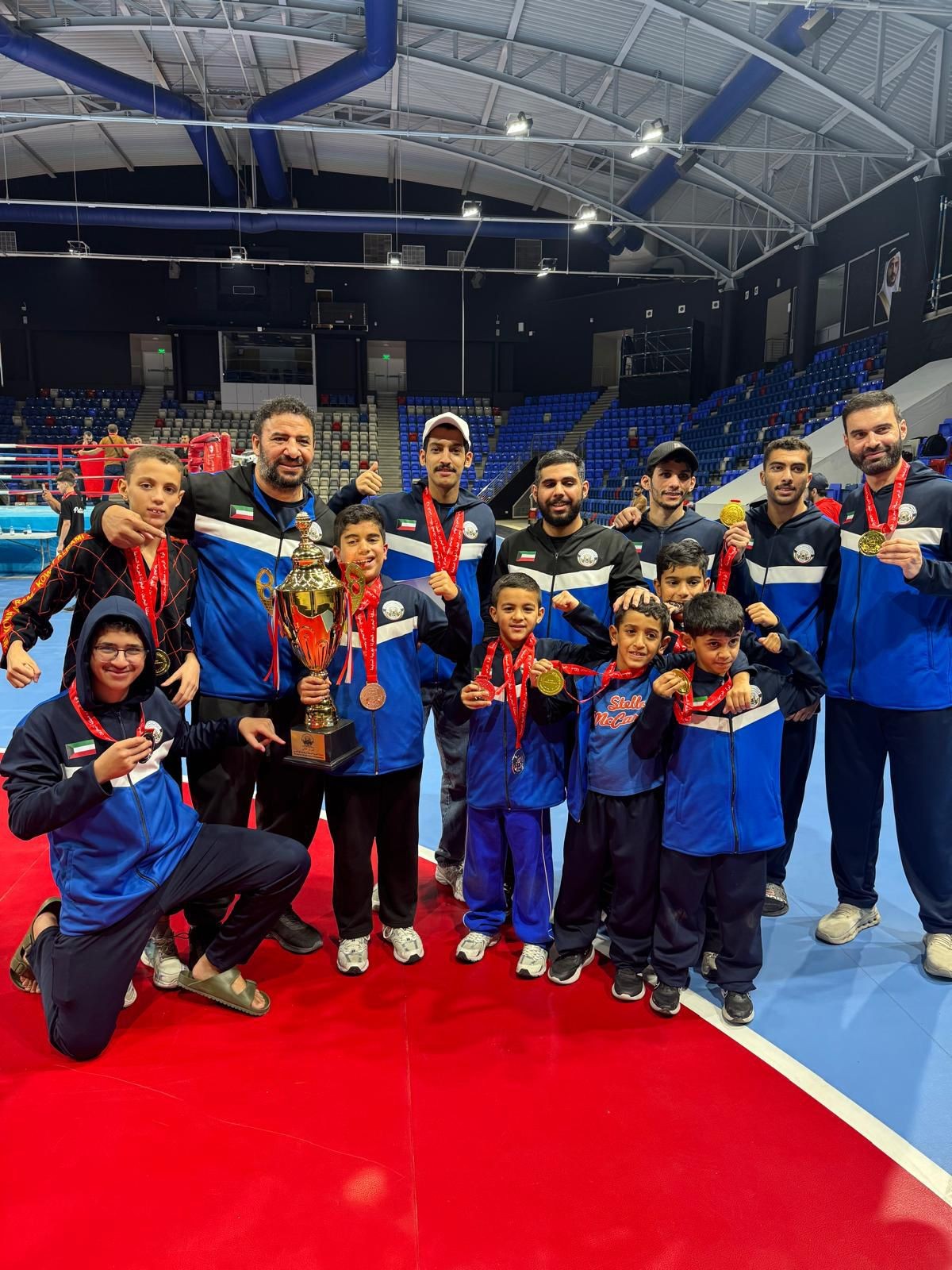 الكويت تحصد المركز الثاني في البطولة العربية لقوة الرمي بالبحرين