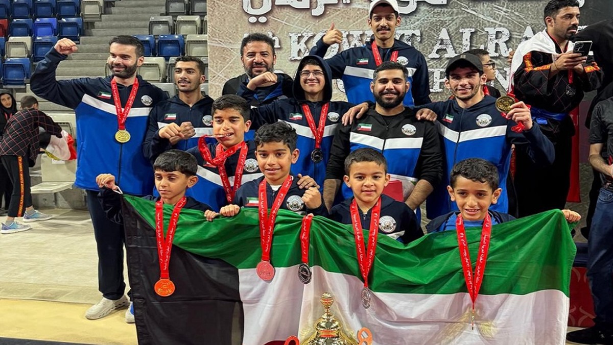 الكويت تحصد المركز الثاني في البطولة العربية لقوة الرمي بالبحرين