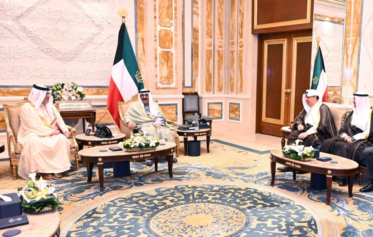 سمو الأمير يتسلم دعوة من ملك البحرين للمشاركة في اجتماع الدورة الـ46 للمجلس الأعلى لدول 'الخليجي'