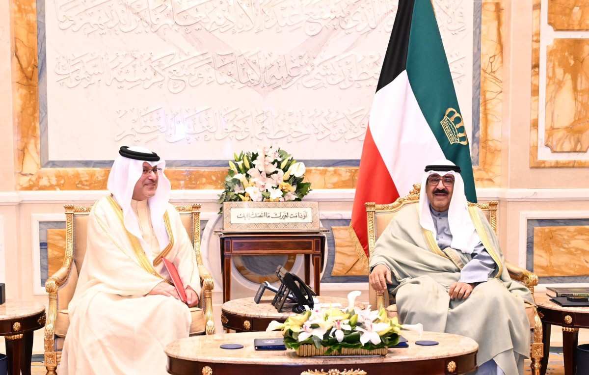 سمو الأمير يتسلم دعوة من ملك البحرين للمشاركة في اجتماع الدورة الـ46 للمجلس الأعلى لدول 'الخليجي'