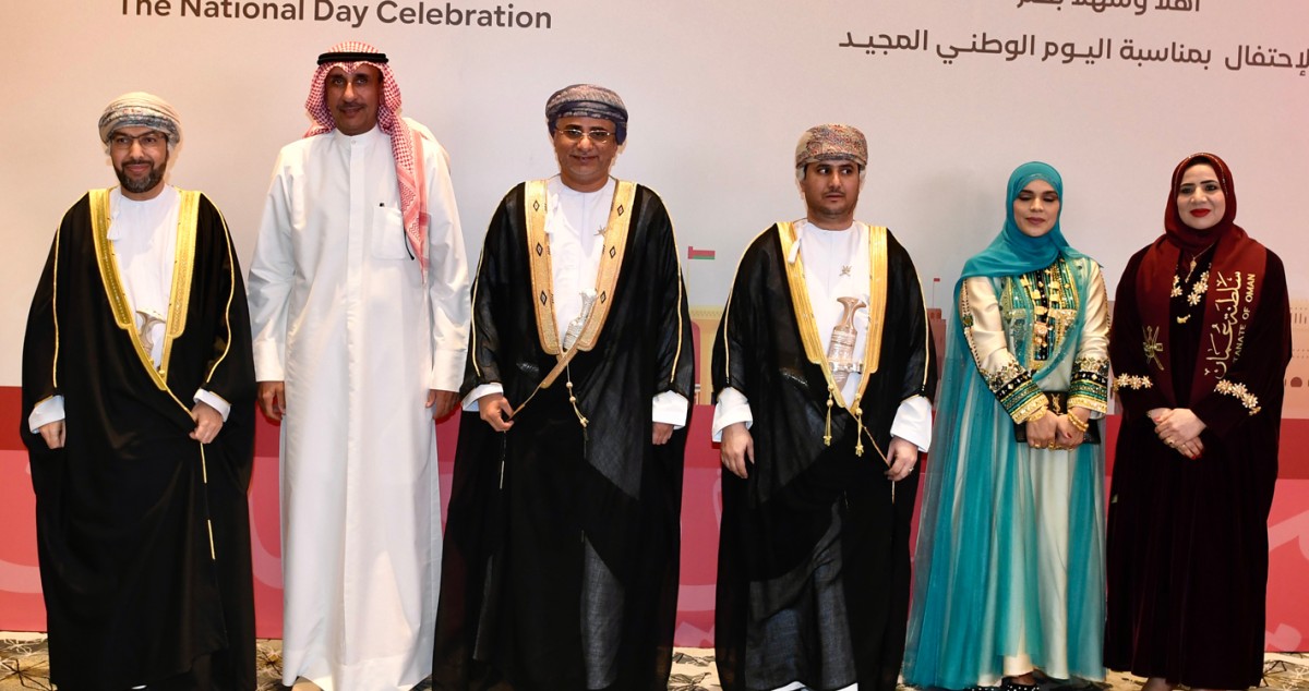 سفارة السلطنة تحيي 'اليوم الوطني'...  عُمان في قلب الكويت